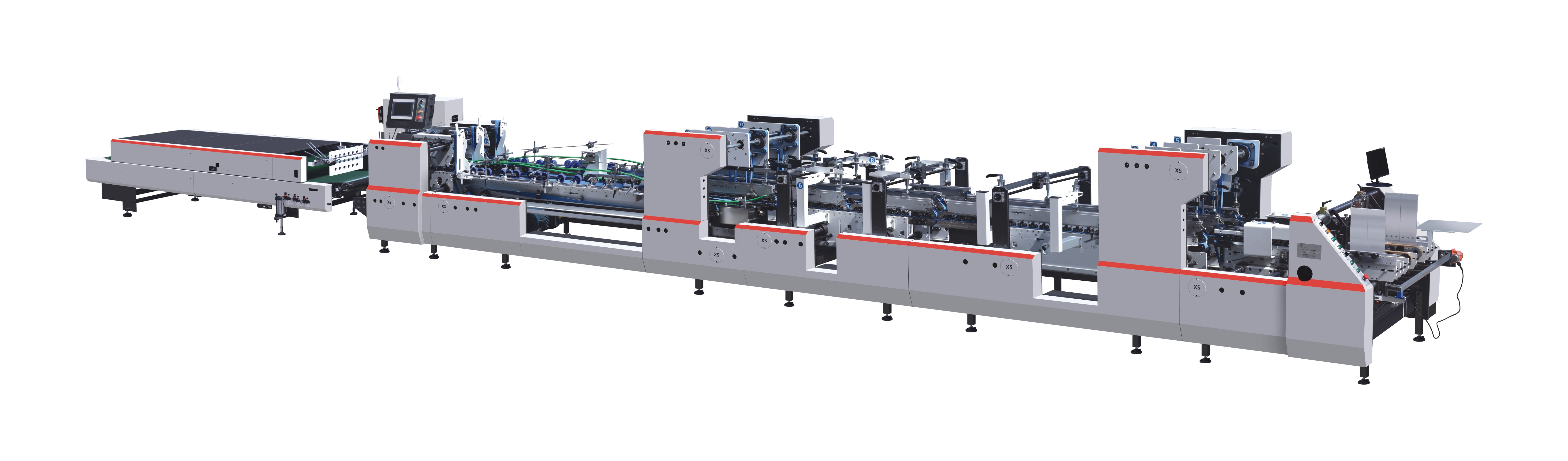 XS-1250 1450 1650 High Speed Folder Gluer katalog