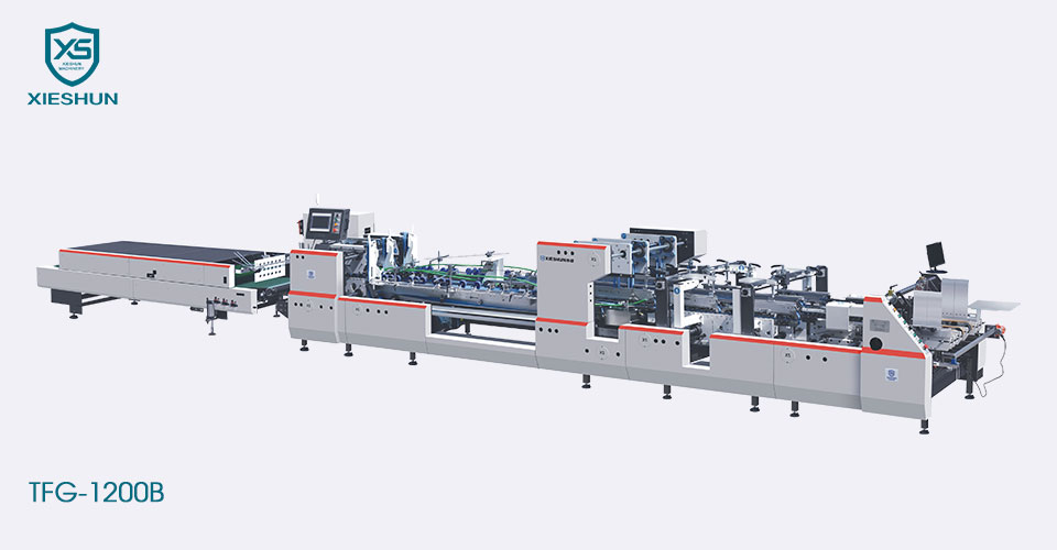 Crash Lock High Speed ​​Folder Limer Machine